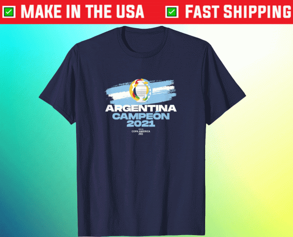 Copa America 2021 Argentina Campeón Tee Shirt