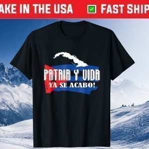 Cuban Protest Cuba Flag S.O.S. Cuba Libre Classic T-Shirt