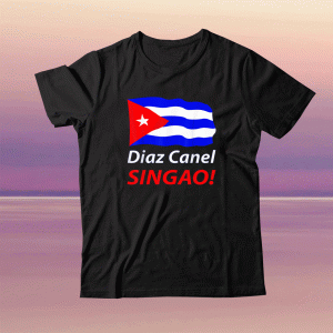 Diaz Canel Singao Patria y Vida Movimiento San Isidro Tee Shirt