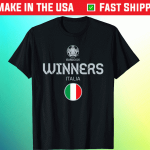 EURO 2020 Winners Italy Champions Tee Shirt