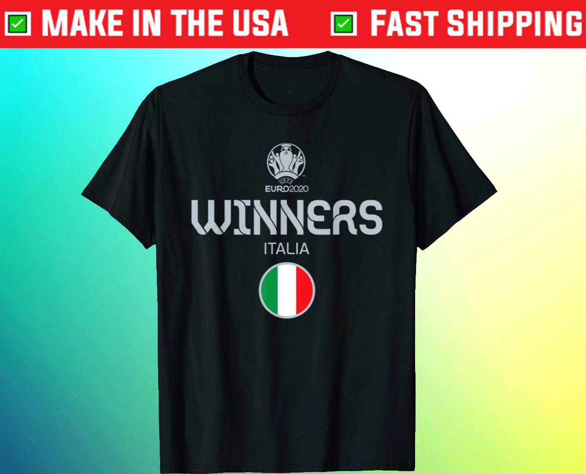 EURO 2020 Winners Italy Champions Tee Shirt EURO 2020 Winners Italy Champions Tee Shirt