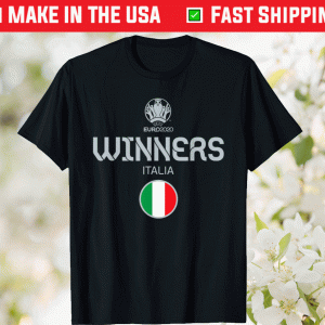 EURO 2020 Winners Italy Champions Tee Shirt