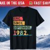 Epic Since September 1982 36th Birthday Gift T-Shirt