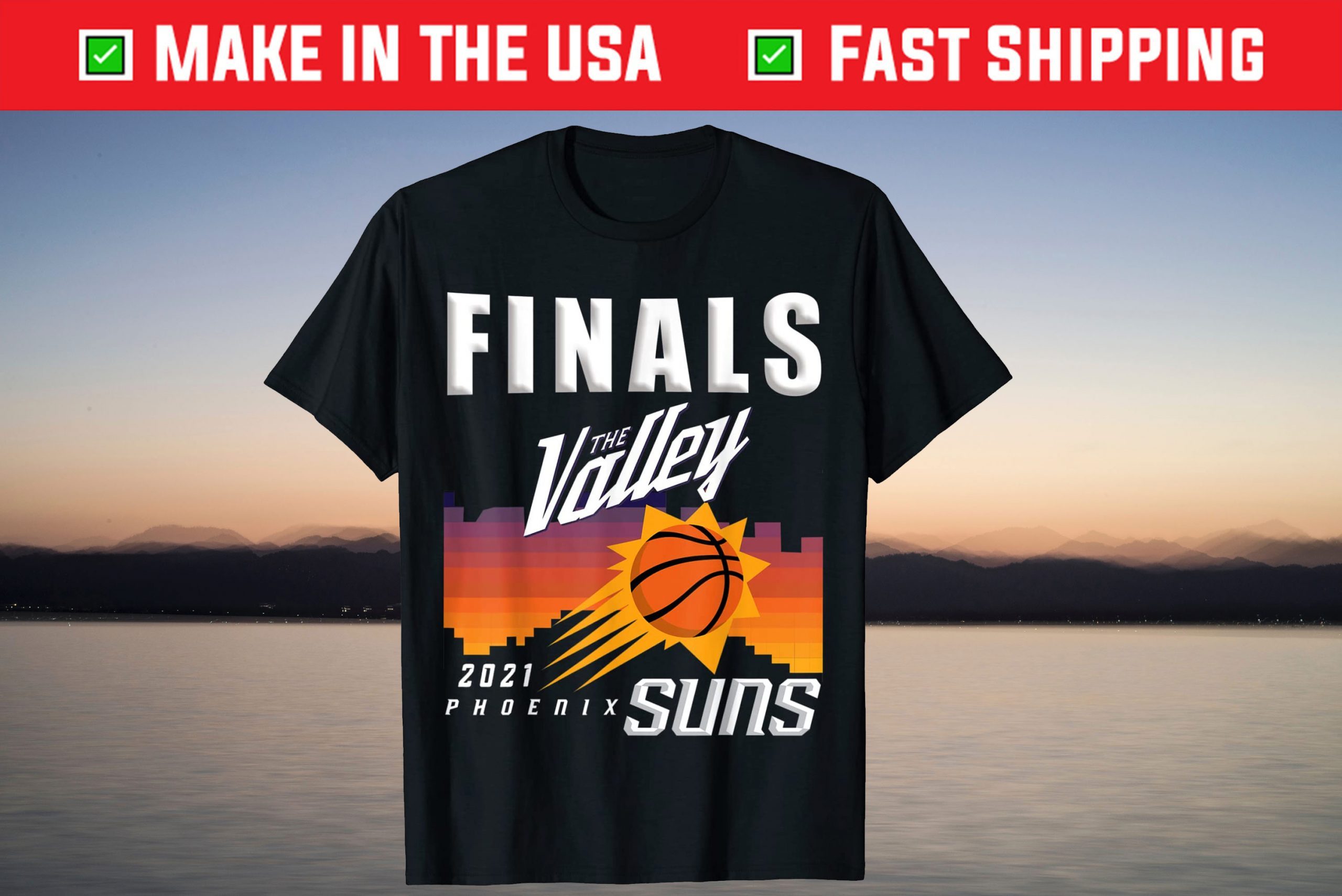 Finals The Valley Suns PHX suns basketball T-Shirt Finals The Valley Suns PHX suns basketball T-Shirt