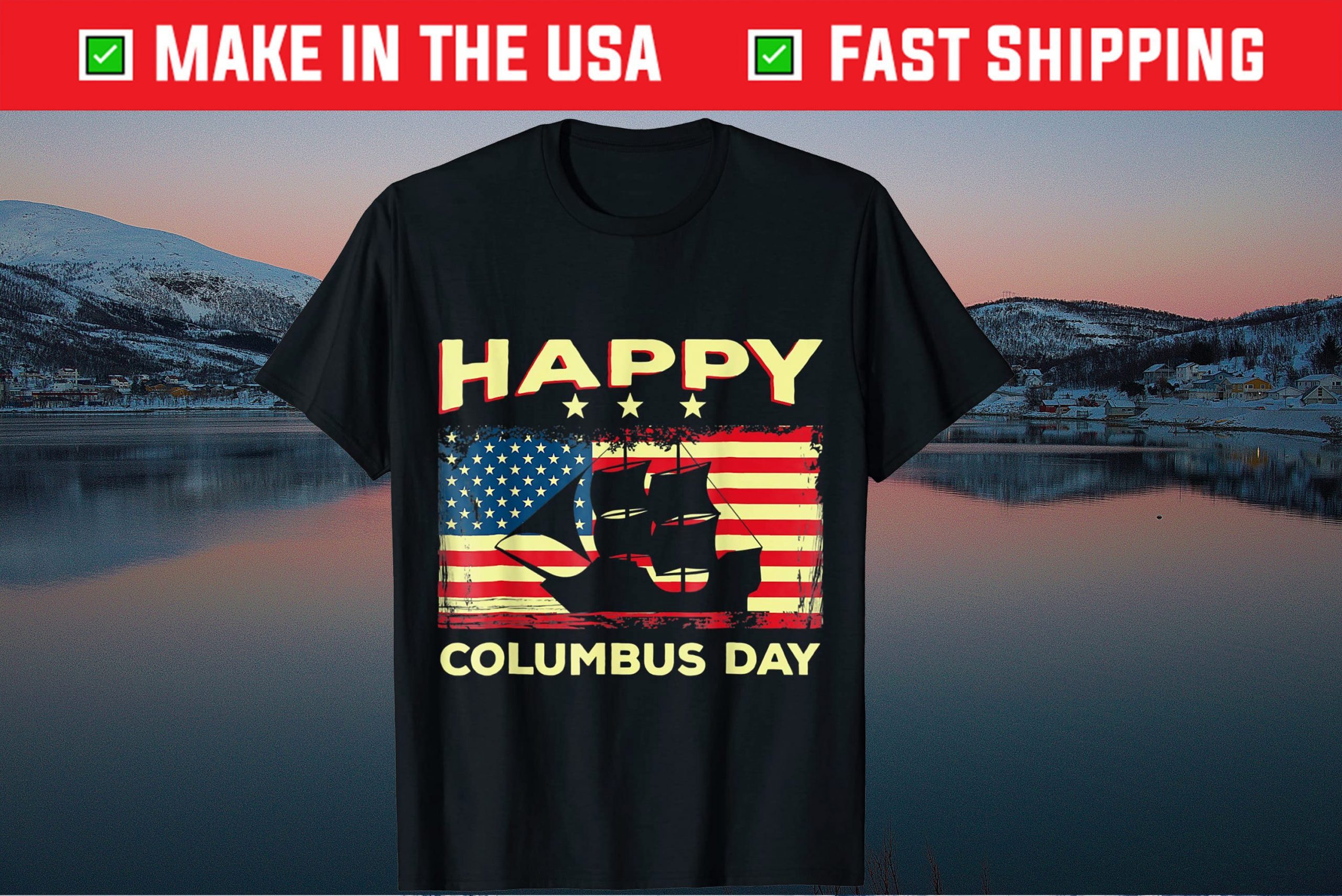 Happy Columbus DayDiscovery Italian Explorer Unisex T-Shirt