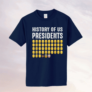 History of US Presidents 46th Clown President Republicans Tee Shirt