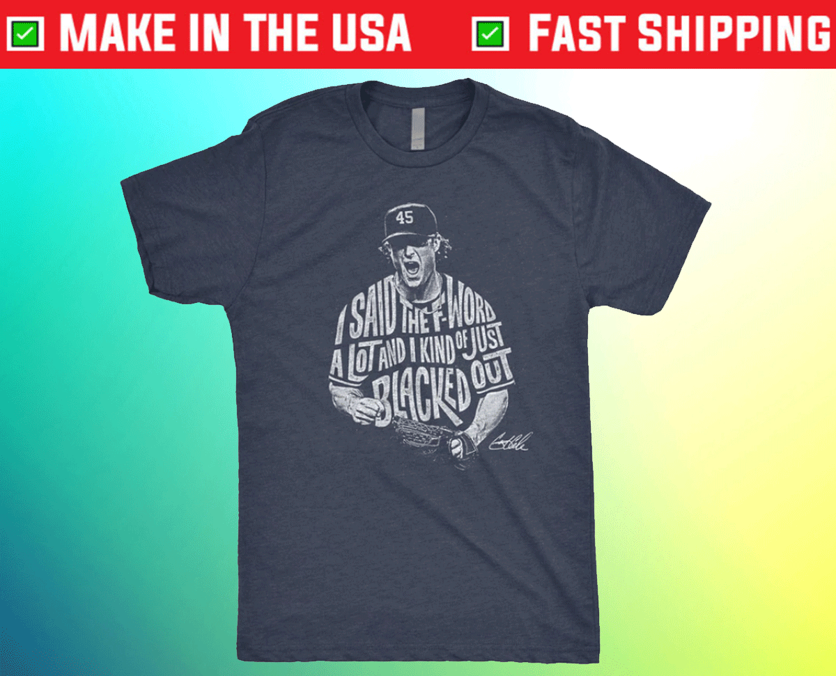 I Kind Of Just Blacked Out Tee Shirt