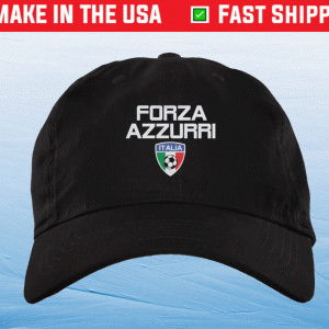 Italy Forza Azzurri Soccer 2021 Cap