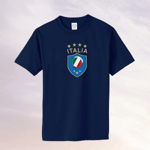 Italy Soccer Italian Italia Flag Football Player Tee Shirt