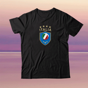 Italy Soccer Italian Italia Flag Football Player Tee Shirt