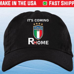It's Coming Rome Italia Champions Football Cap Hat