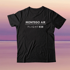 Jamaica Montego Air Flight 828 Tee Shirt