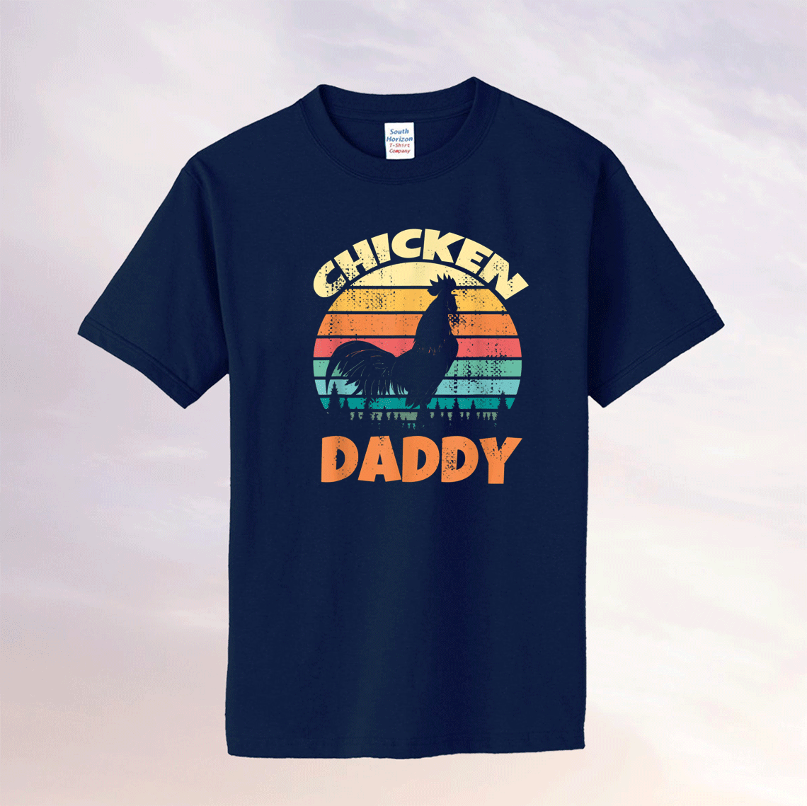 Little Chicken Daddy for Poultry Farmers Chicken Butt Tee Shirt
