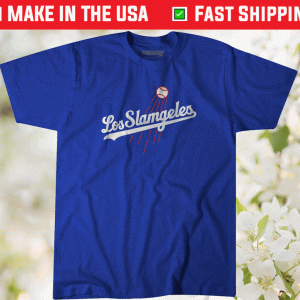 Los Slamgeles Los Angeles Baseball Tee Shirt