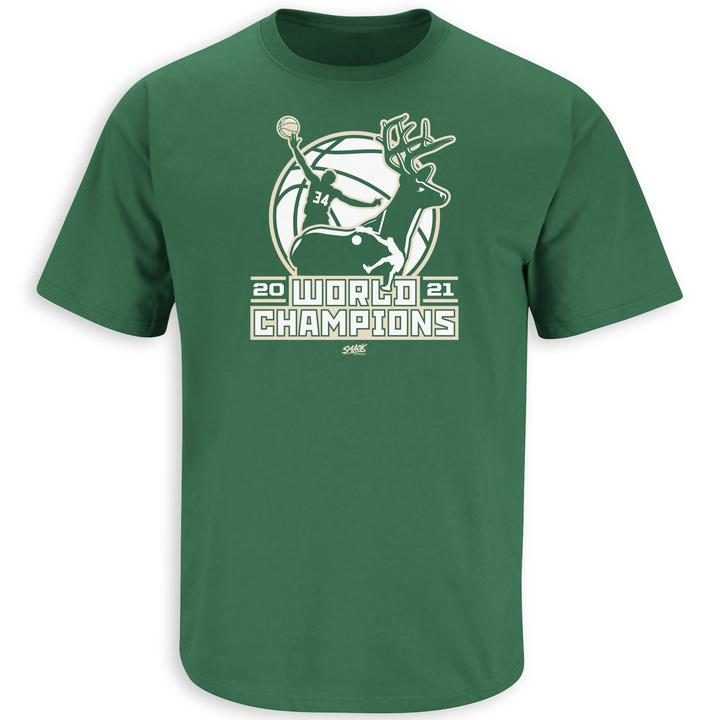 Milwaukee 2021 Basketball World Champions 2021 Shirt - Teeducks