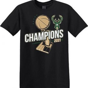 Milwaukee Bucks Champions 2021 NBA Finals Champions Bucks Official Shirt