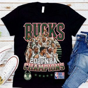 Milwaukee Bucks NBA Finals 2021 Champion Tee Shirt