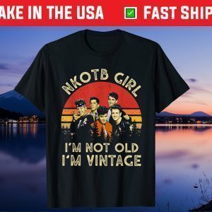 NKOTB GIRL I'm Not Old I'm Vintage Gift T-Shirt