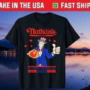 Nathans Hot Dog Eating Contest 2021 Joey Chestnut Classic T-Shirt
