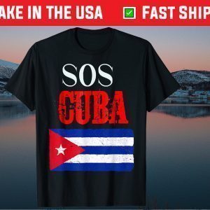 S.O.S Cuba Free Cuba Freedon for Cubans Classic T-Shirt