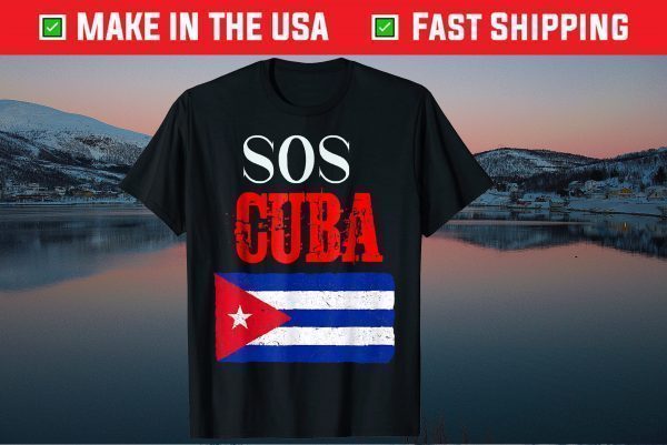 S.O.S Cuba Free Cuba Freedon for Cubans Classic T-Shirt