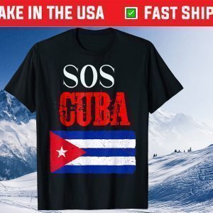 S.O.S Cuba Free Cuba Freedon for Cubans Classic T-Shirt