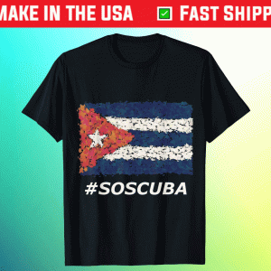 SOS Cuba #SOSCUBA Libertad Libre No Al Comunismo Havana Tee Shirt