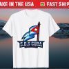 SOS Cuba Viva Cuba Libre Cubanos Bandera Cubana Unisex T-Shirt