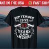 September 1955 65 Years Of Being Awesome 65th Birthday Tee Shirts