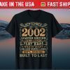 Vintage 18 Years Old September 2002 18th Birthday Classic T-Shirt