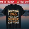 Vintage 1965 56th Birthday 56 Year Old Tee Shirts