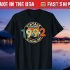 Vintage 1992 All Original Parts 29th Birthday 29 Years Old Gift T-Shirt