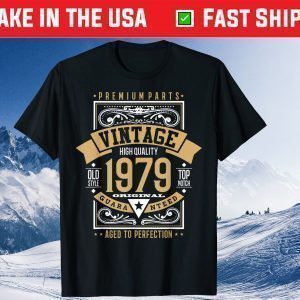 Vintage 42th Birthday Top Notch Since 1979 Exclusive Tee Shirts