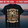 Vintage Authentic Made In 1963 56th Birthday 56 Years Old Tee Shirt
