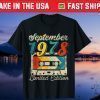 Vintage September 1978 43rd Birthday Cassette Tape T-Shirt