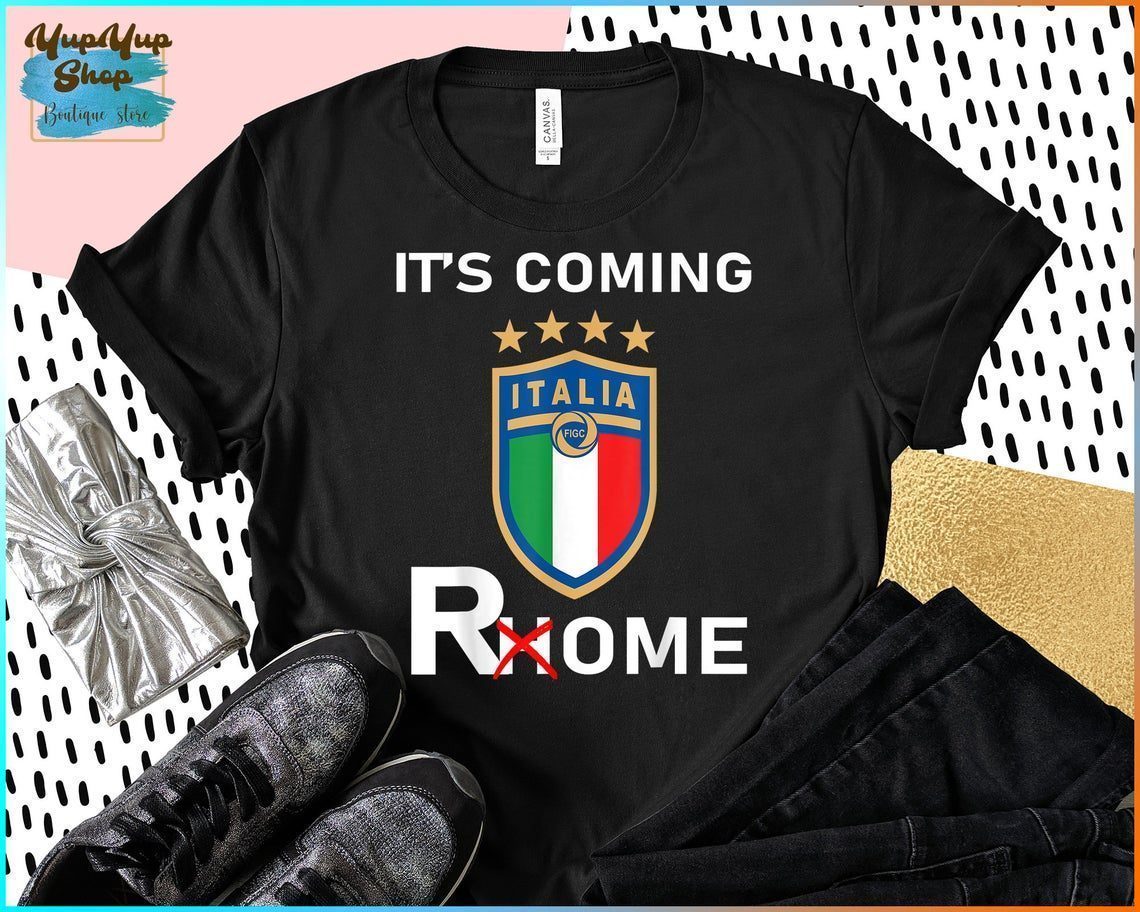 Funny It's Coming Home Rome Tee Shirt