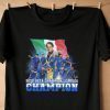 Italy Football Soccer Shirt Italia National Team T-Shirt, 2020 UEFA Champion Leagues