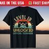 13th Birthday Level 13 Unlocked Official Teenager T-Shirt