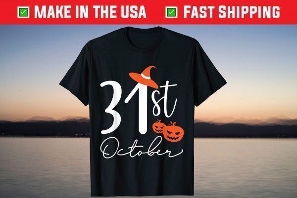 31st October Happy Halloween T-Shirt