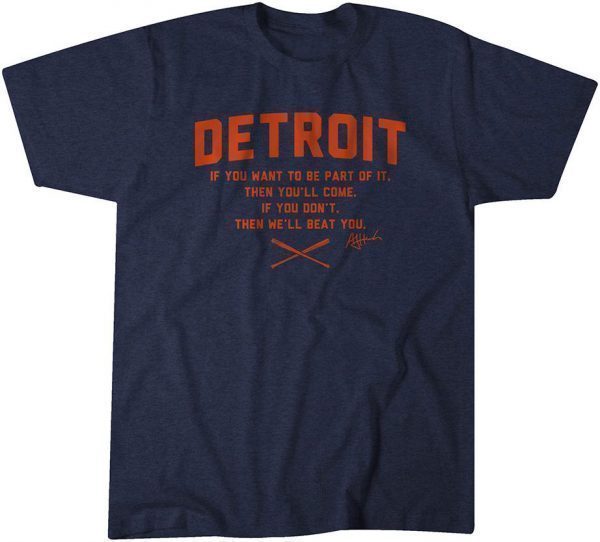 A.J Hinch Detroit 2021 Shirt