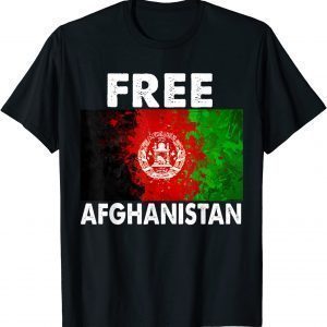 Afghanistan Flag Free Afghanistan 2021 Shirt