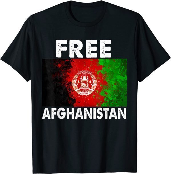 Afghanistan Flag Free Afghanistan 2021 Shirt