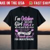 Awesome Since 1954 67Th Birthday I'm A October Girl 1954 Shirt