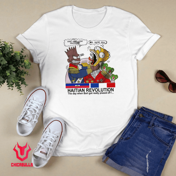 Bart Simpson Haitian Revolution Tee Shirt