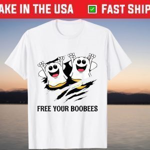 Bee Free Your Boobees Halloween Party T-Shirt