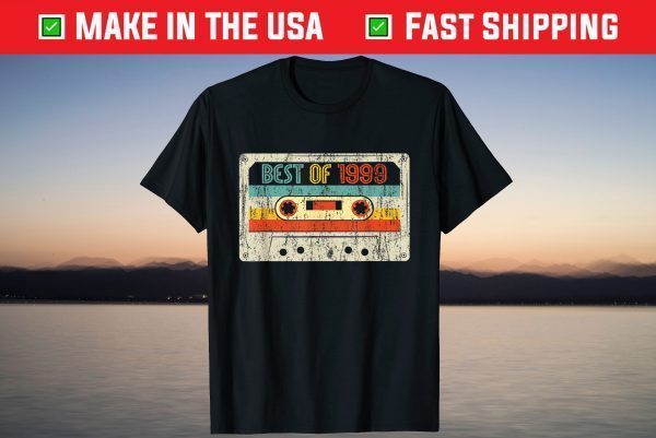 Best Of 1999 Cassette Tape 22nd Birthday T-Shirt