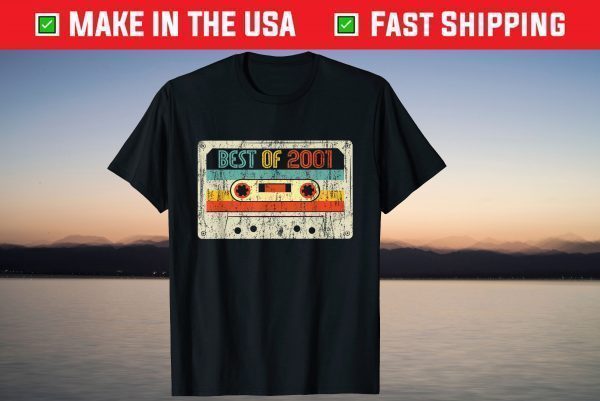 Best Of 2001 Cassette Tape 20th Birthday T-Shirt