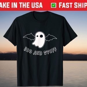 Boo And Stuff Ghost Halloween Costume T-Shirt