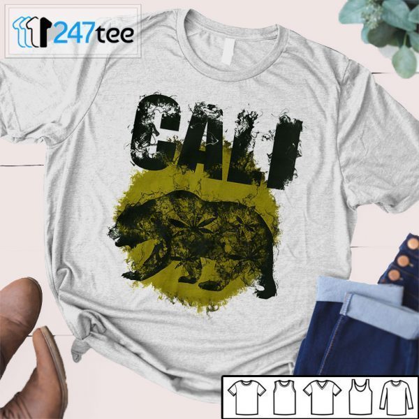 CALI BEAR BLAZING T-Shirt CALI BEAR BLAZING Classic T-Shirt