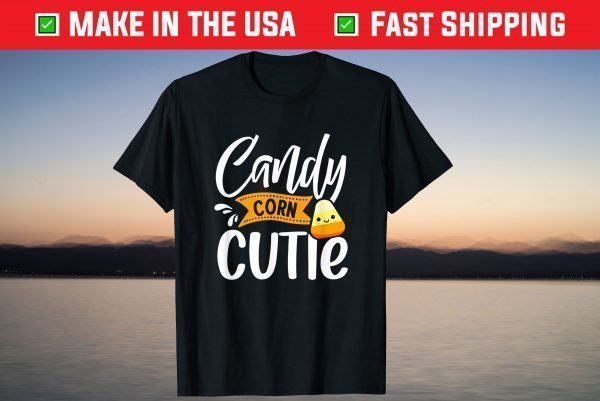 Candy Corn Cutie Cute Kawaii Halloween Party T-Shirt